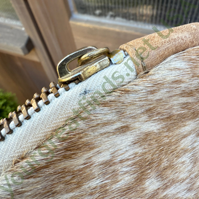 Rais Case Hair on Hide Leather Vida Crossbody Bag purse