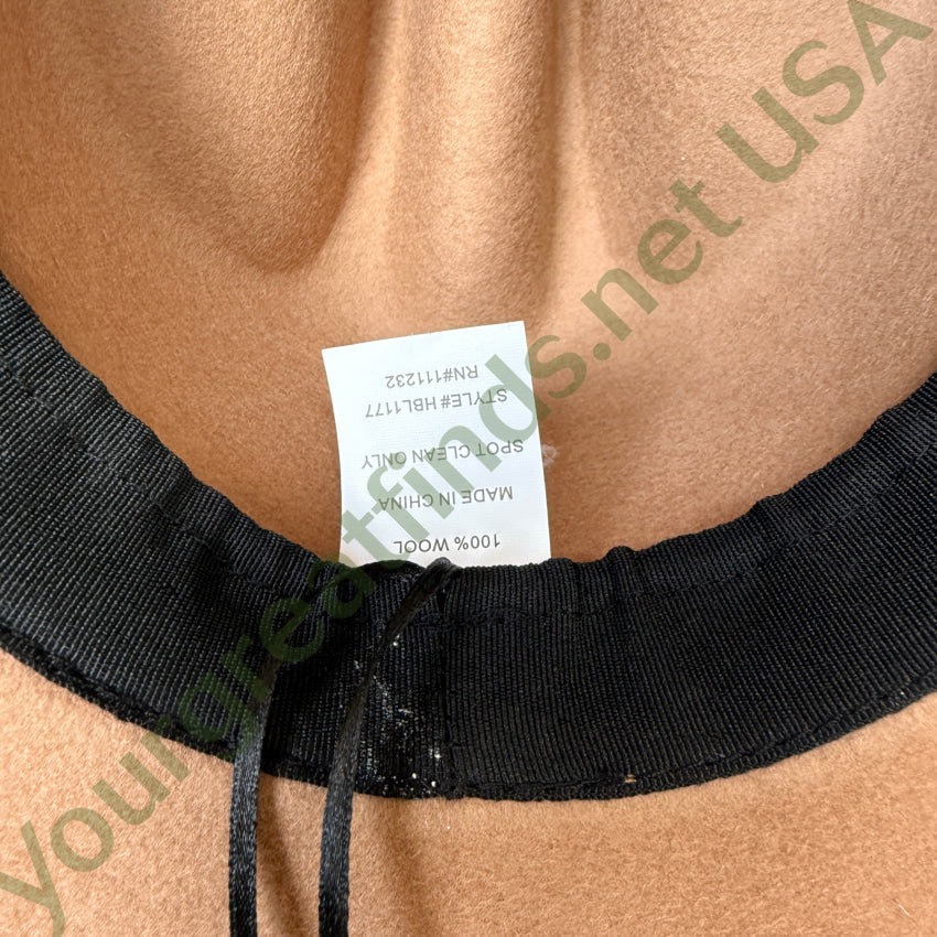 Rancher Hat Bar Tan Cowgirl Hat Adjustable Size cowgirl hat