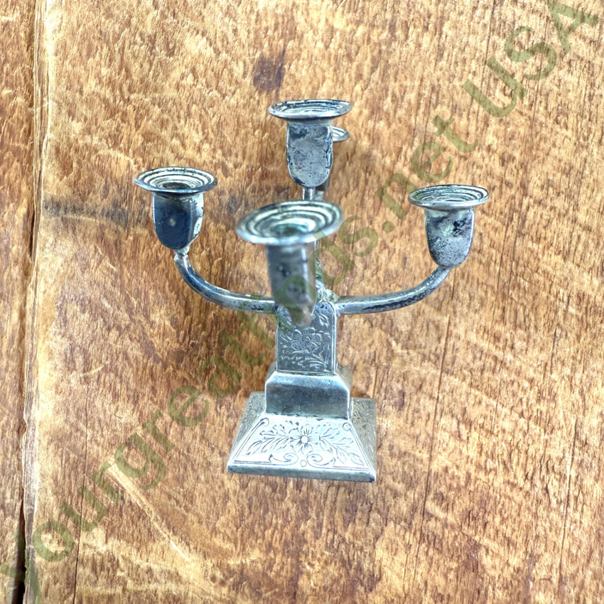 Rare! Antique 31 Piece Sterling Silver Miniature Dolhouse Dining Service Wallace Gorham Toy Silver