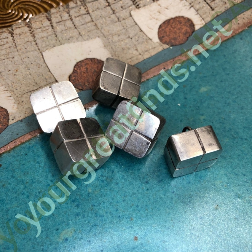 Rare Modernistic Sterling Silver Clothing Buttons Set by William Spratling Yourgreatfinds