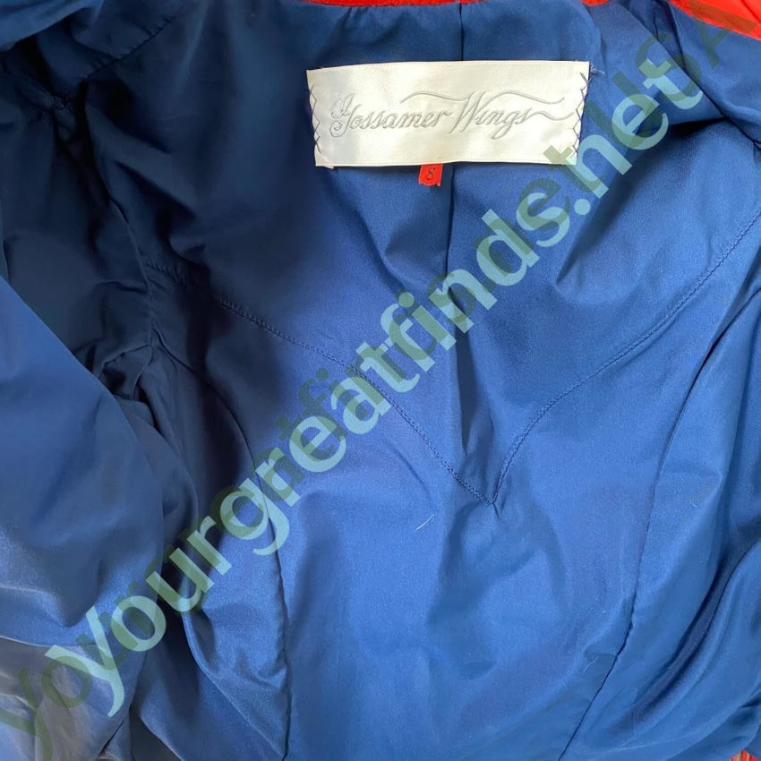 Red Deerskin Suede Beaded Western Jacket Gossamer Wings Yourgreatfinds