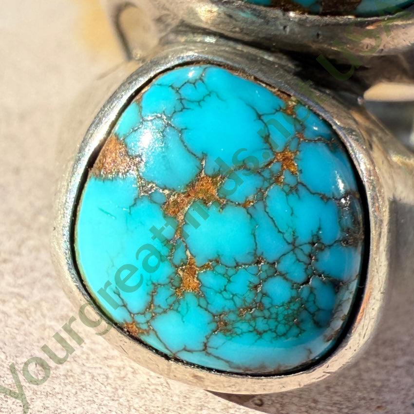Red Mountain Turquoise Ring Sterling Silver Size 9 1/4 ring