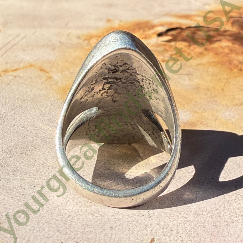 Red Mountain Turquoise Ring Sterling Silver Size 9 1/4 ring