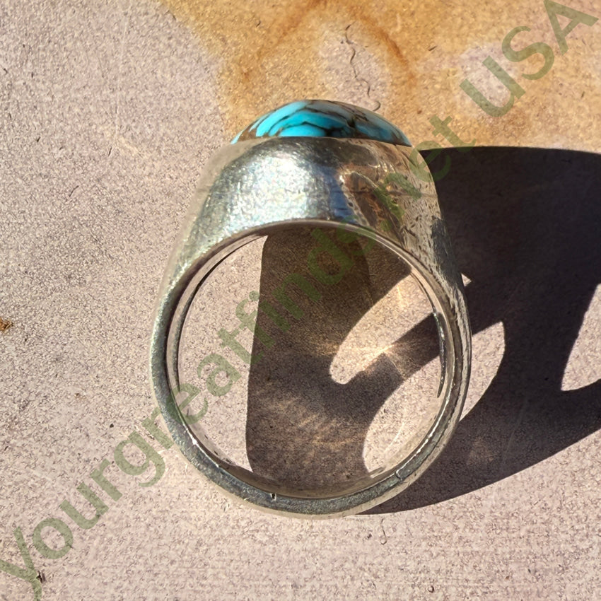 Red Mountain Turquoise Ring Sterling Silver Size 9 1/4 ring