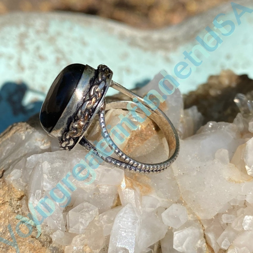 Root Beer Citrine Ring in Sterling Silver Size 7.5 - Yourgreatfinds