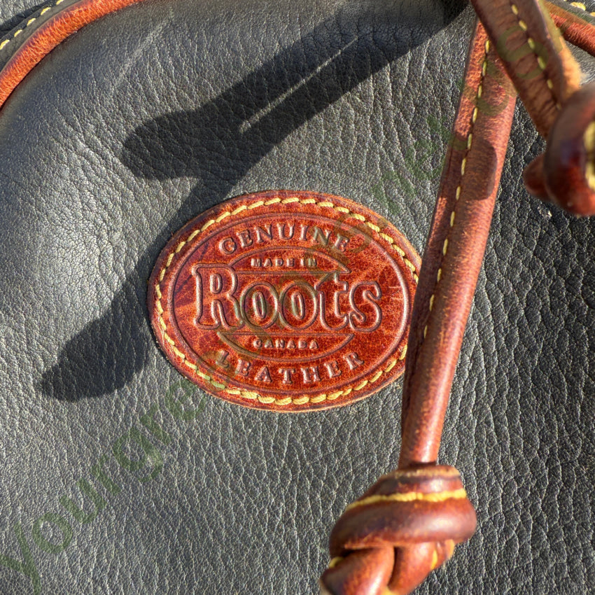 Roots of Canada Heavy Leather Backpack backpack