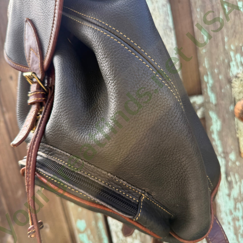 Roots of Canada Heavy Leather Backpack backpack