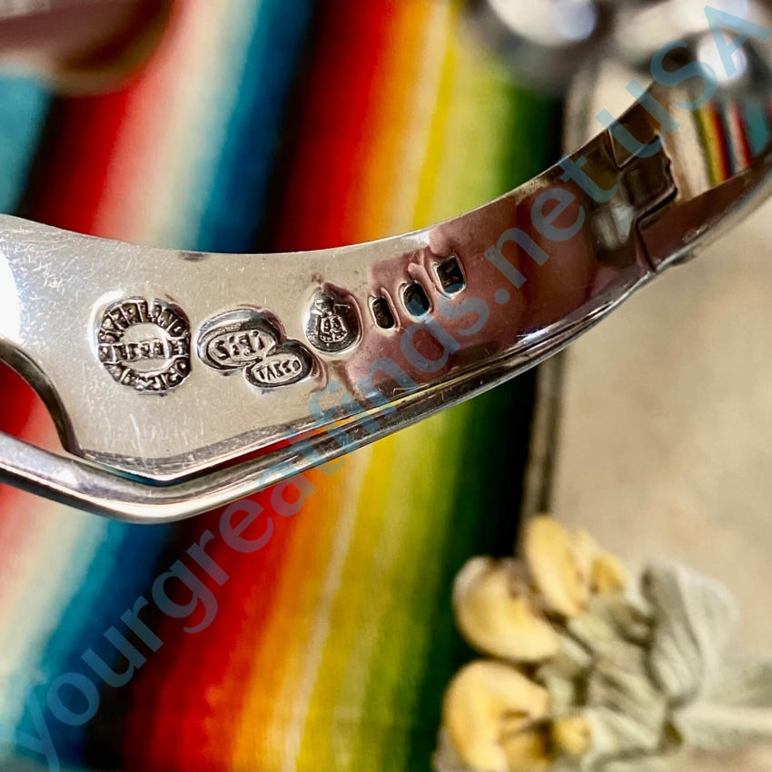 Sigi Pineda Sterling Silver Modernist Bracelet Taxco Mexico