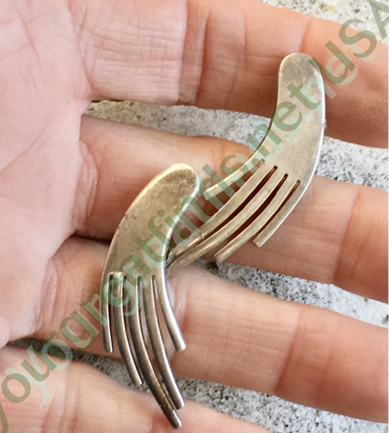 Sigi Tasco Mexico Sterling Silver Earrings Pierce Post Taxco Yourgreatfinds