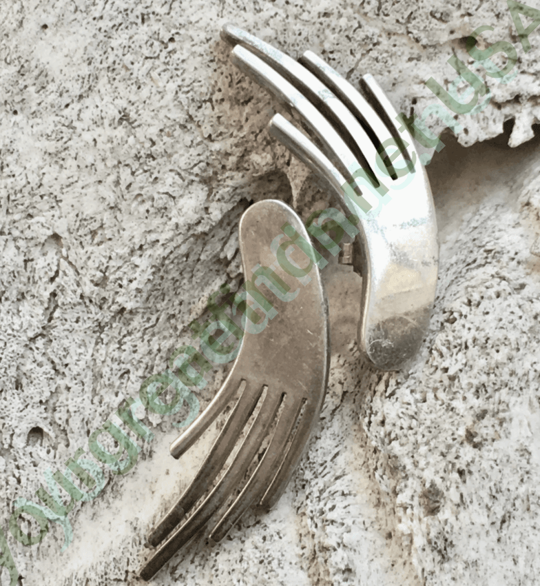 Sigi Tasco Mexico Sterling Silver Earrings Pierce Post Taxco Yourgreatfinds