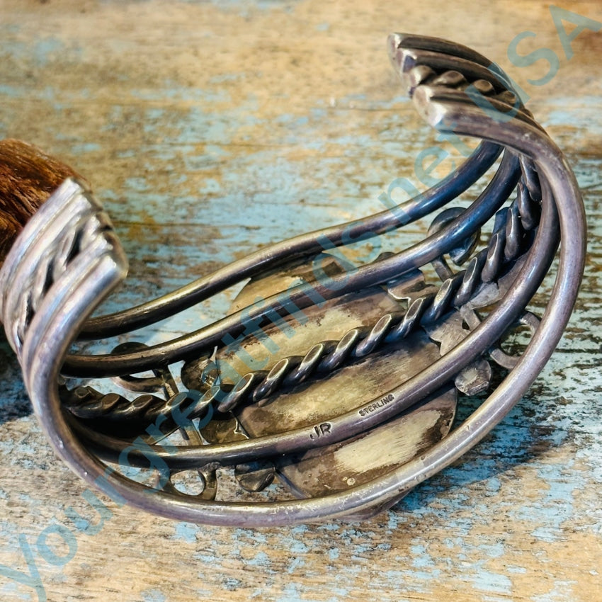 Unisex sterling silver cuff bracelet hammered texture for men or women -  South Paw Studios Handcrafted Designer Jewelry