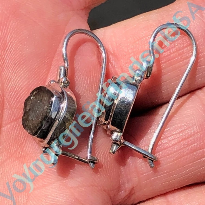 Smoky Quartz Sterling Silver Earrings Yourgreatfinds