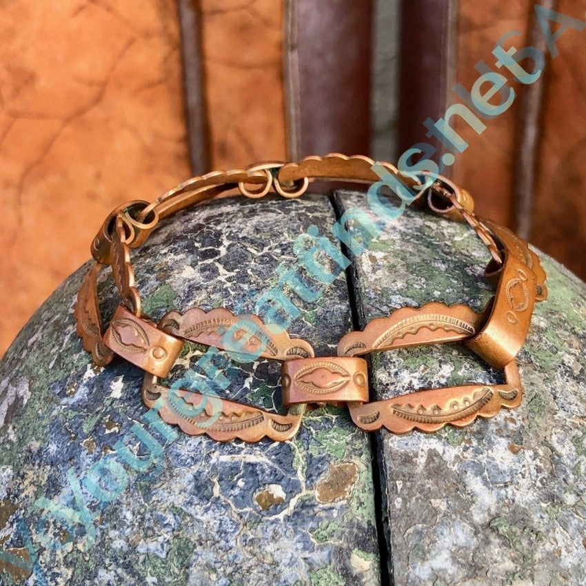 Solid Copper Indian Bracelet Trading Post Yourgreatfinds