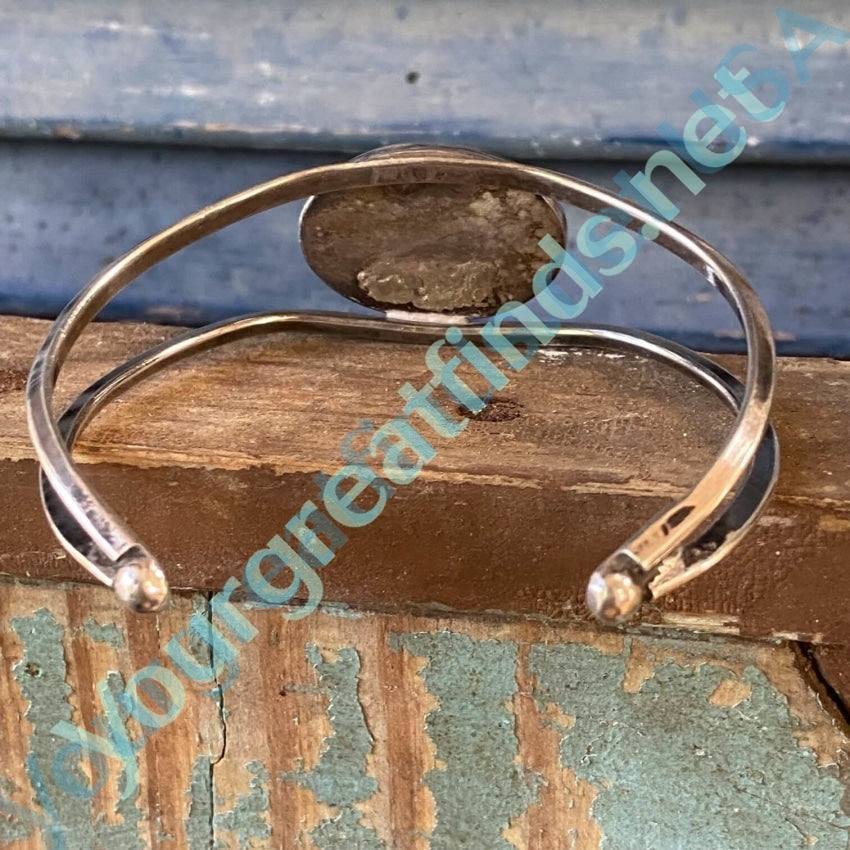 Southwestern Malachite Sterling Silver Cuff Bracelet Yourgreatfinds
