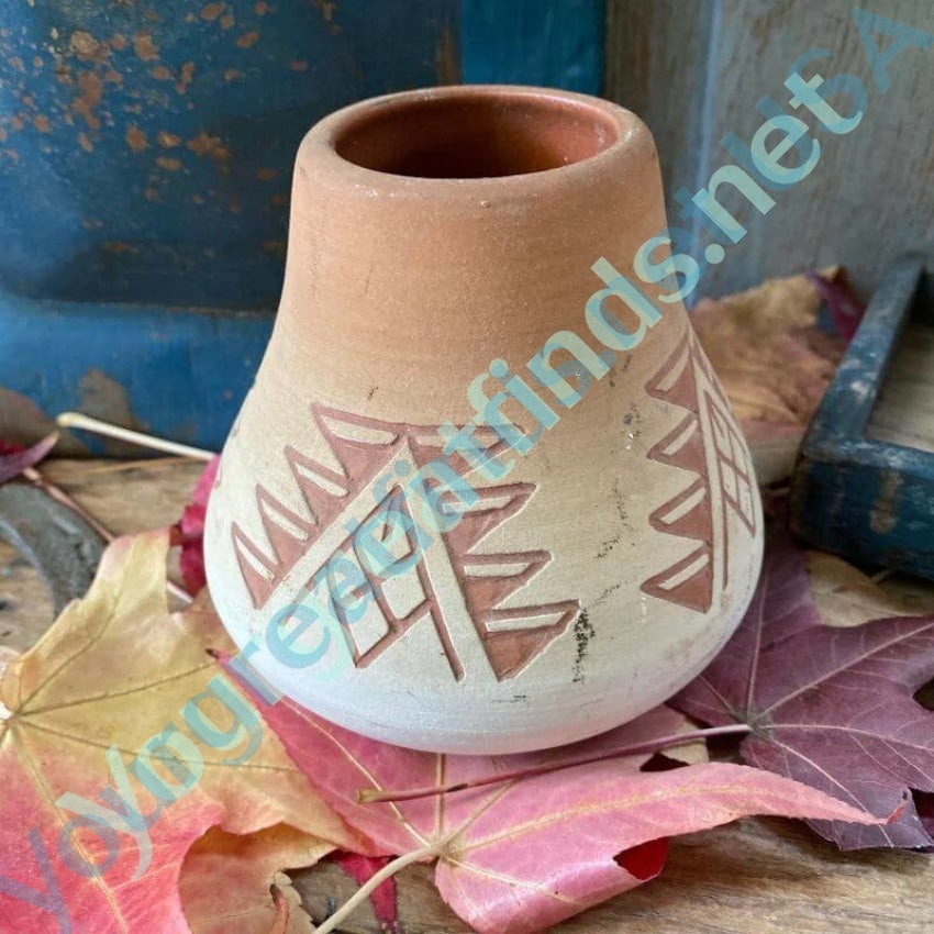 Southwestern Pottery Vase Vintage Yourgreatfinds