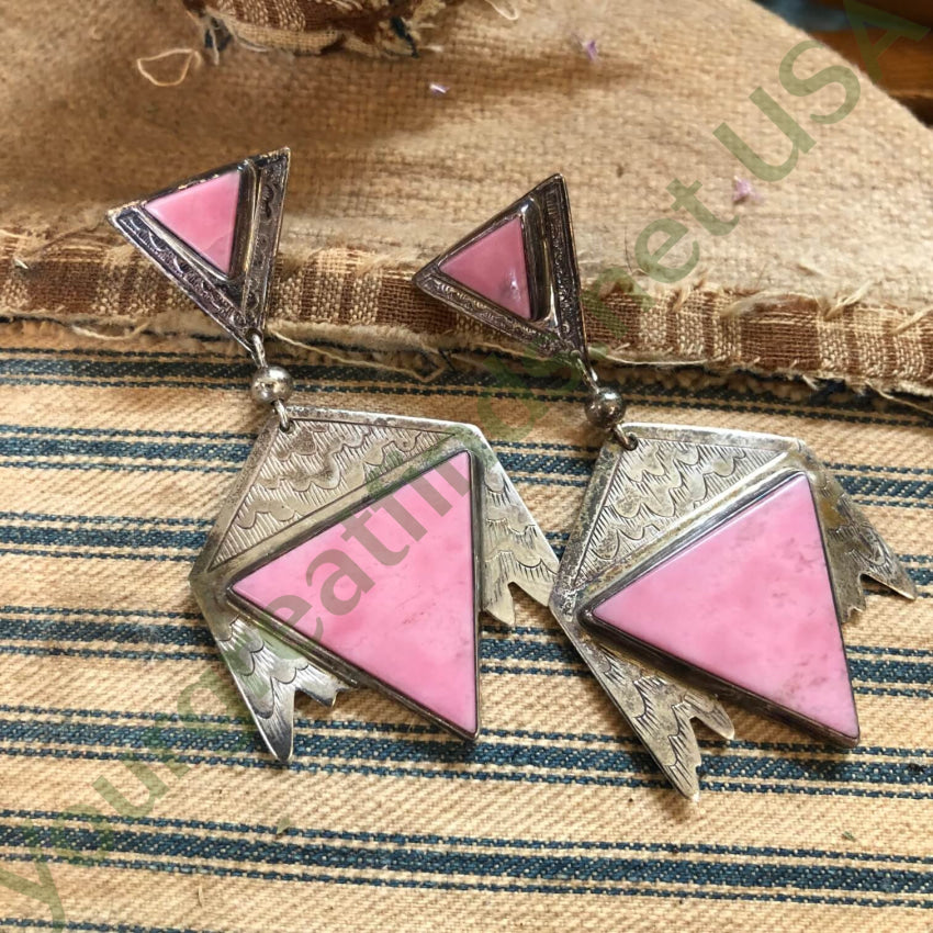 Southwestern Rain Cloud Pierced Earrings