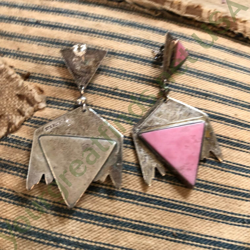 Southwestern Rain Cloud Pierced Earrings