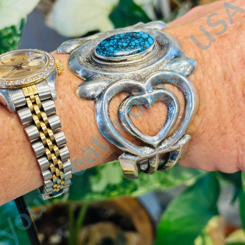 True Love Bracelet | Sterling Silver Heart Chain Bracelet