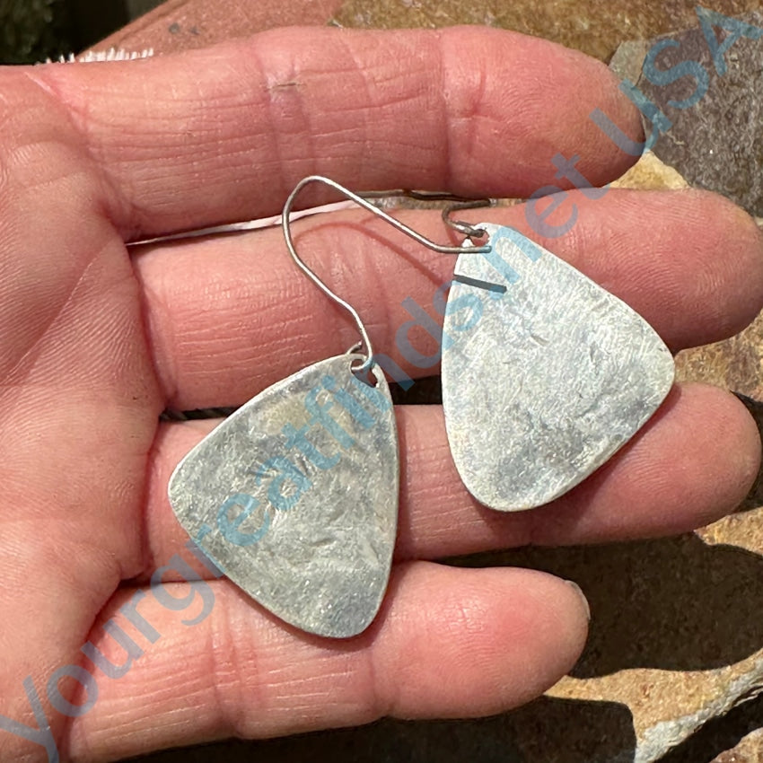 Sterling Silver Boulder Opal Garnet Pierced Earrings