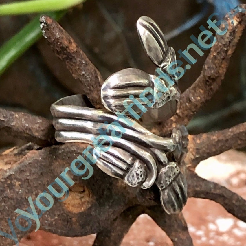 Sterling Silver Bypass Ring Taxco Mexico Yourgreatfinds