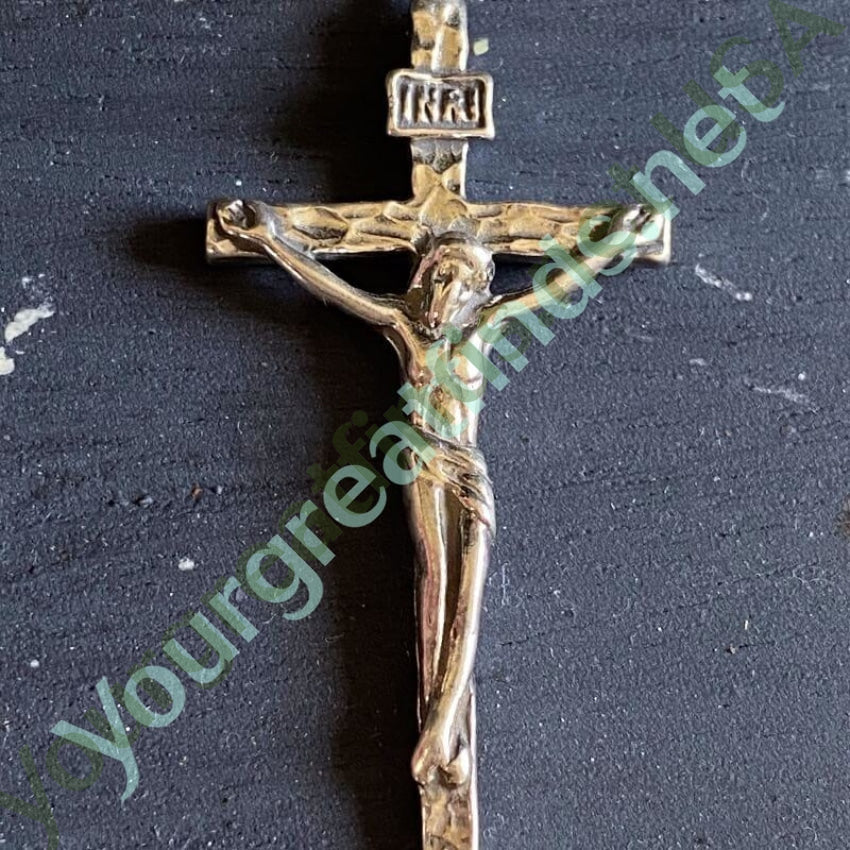 Sterling Silver Crucifix Pendant Yourgreatfinds