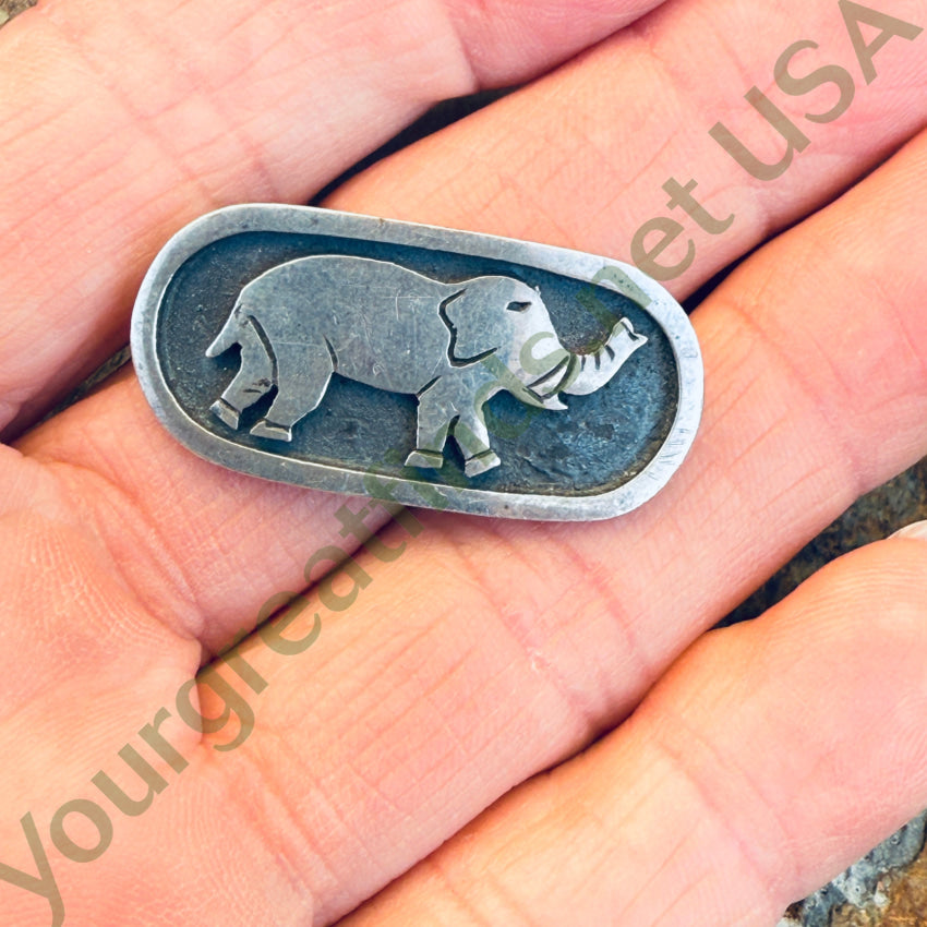 Sterling Silver Elephant Pin pin