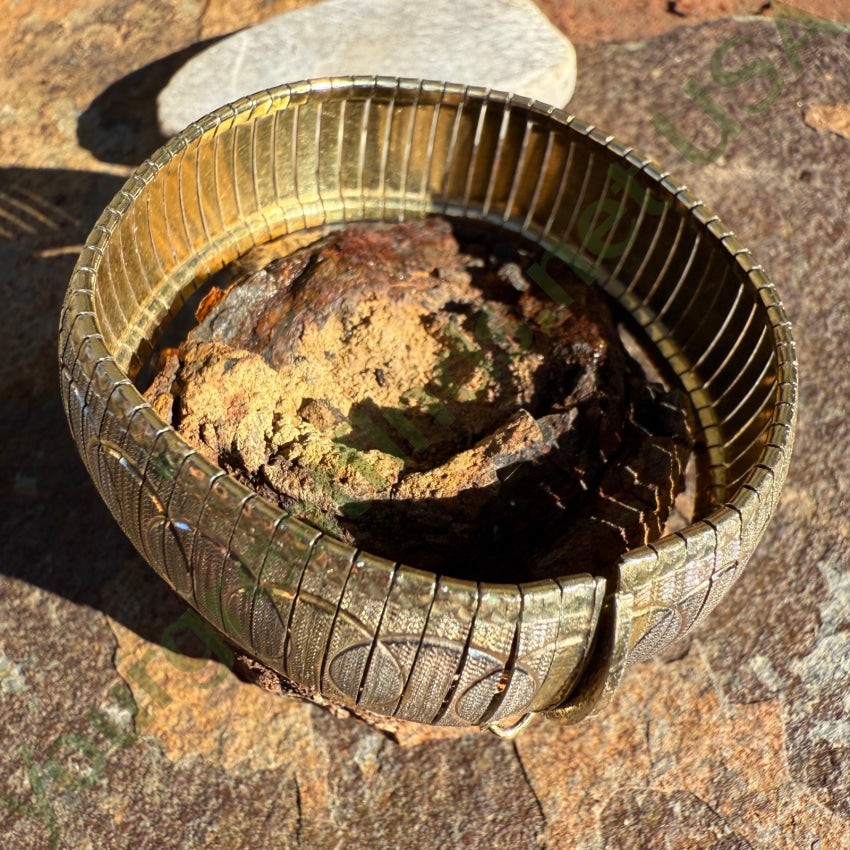 Sterling Silver & Gold Vermeil Flex Bracelet Milor Italy bracelet