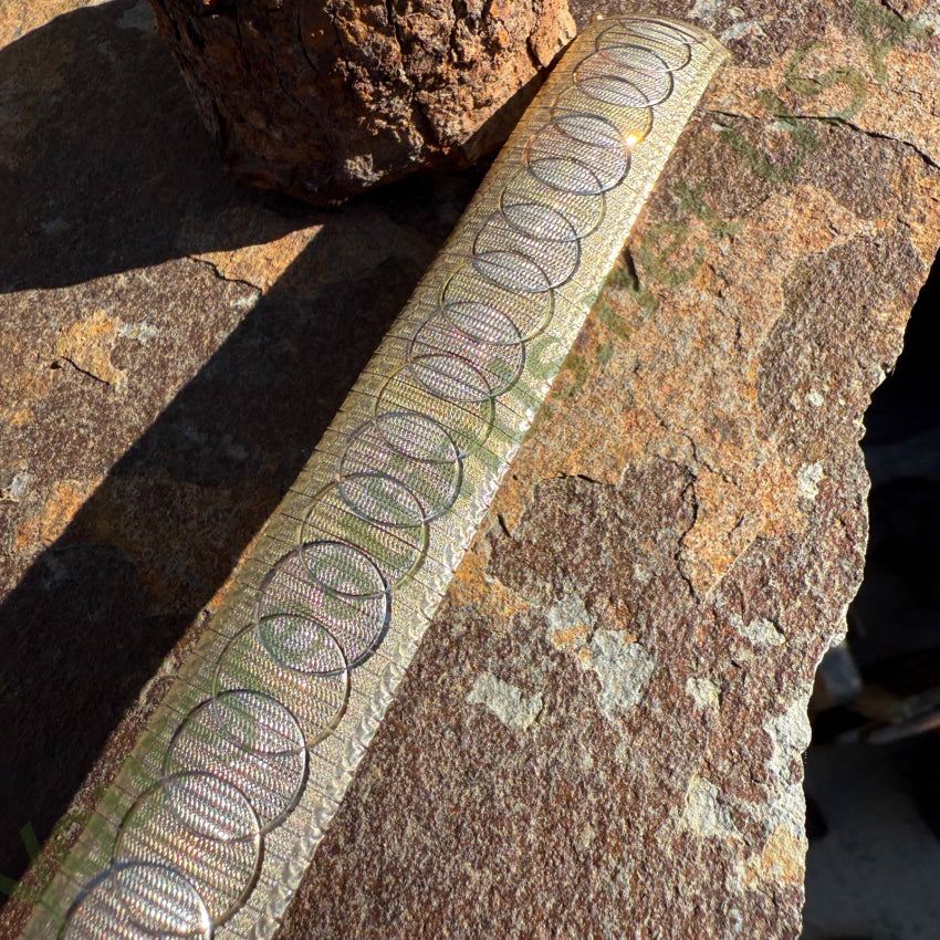 Sterling Silver & Gold Vermeil Flex Bracelet Milor Italy bracelet