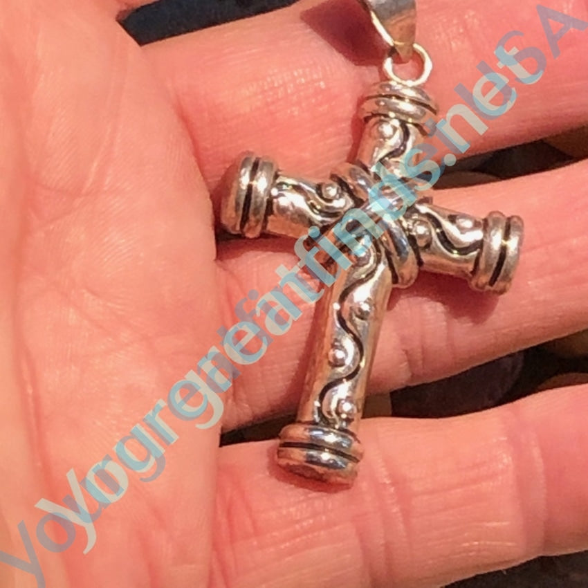 Sterling Silver Holy Cross Pendant Yourgreatfinds