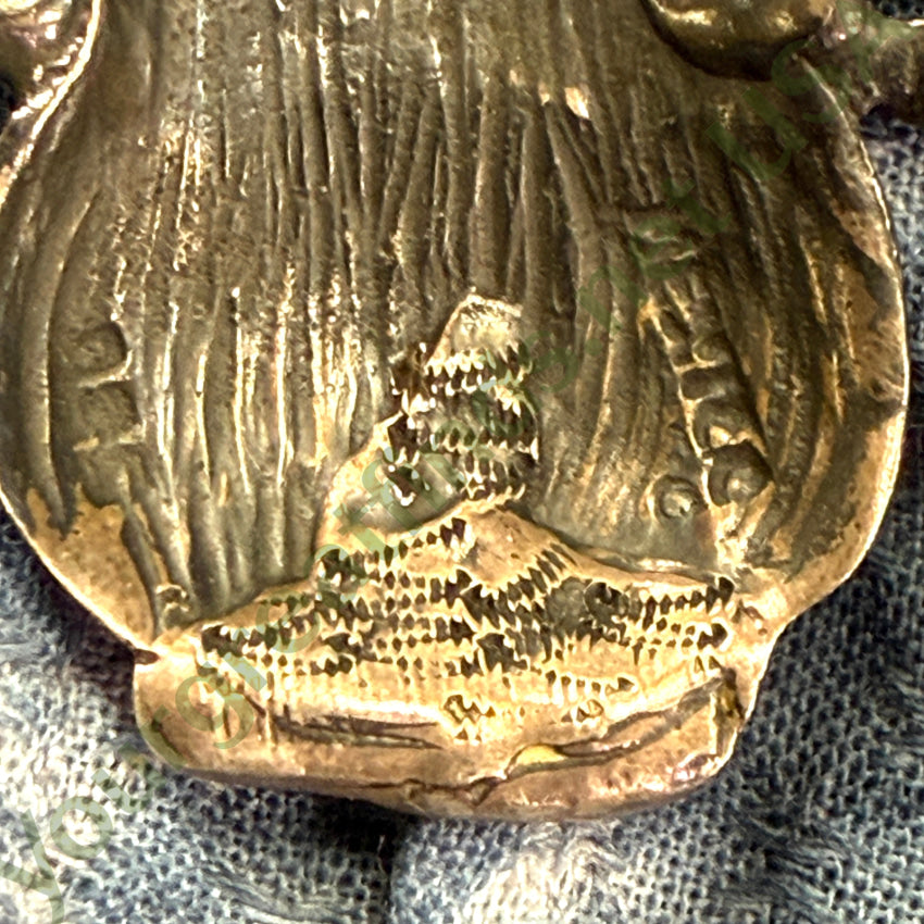 Sterling Silver Mexican Big Bottom Woman Pin pin