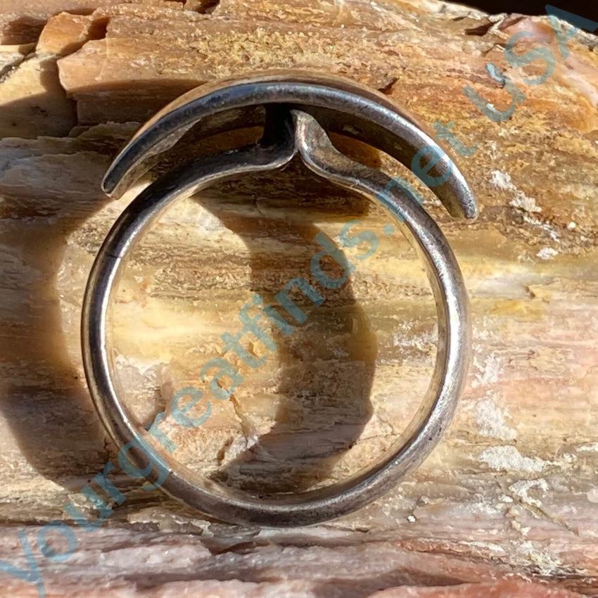 Sterling Silver Modernist Band Ring 10.5