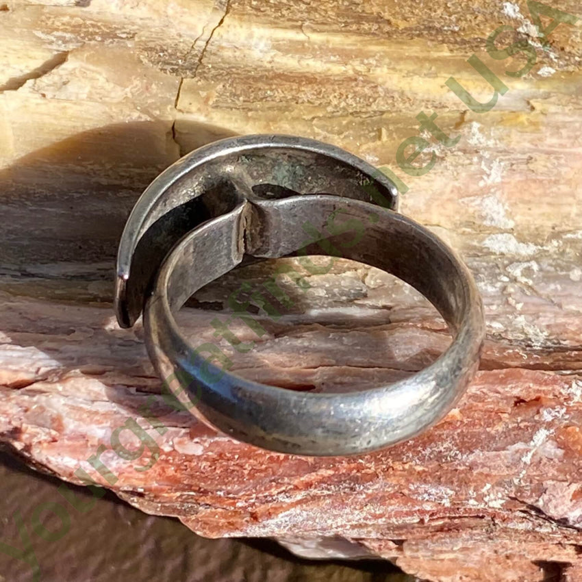 Sterling Silver Modernist Band Ring 10.5