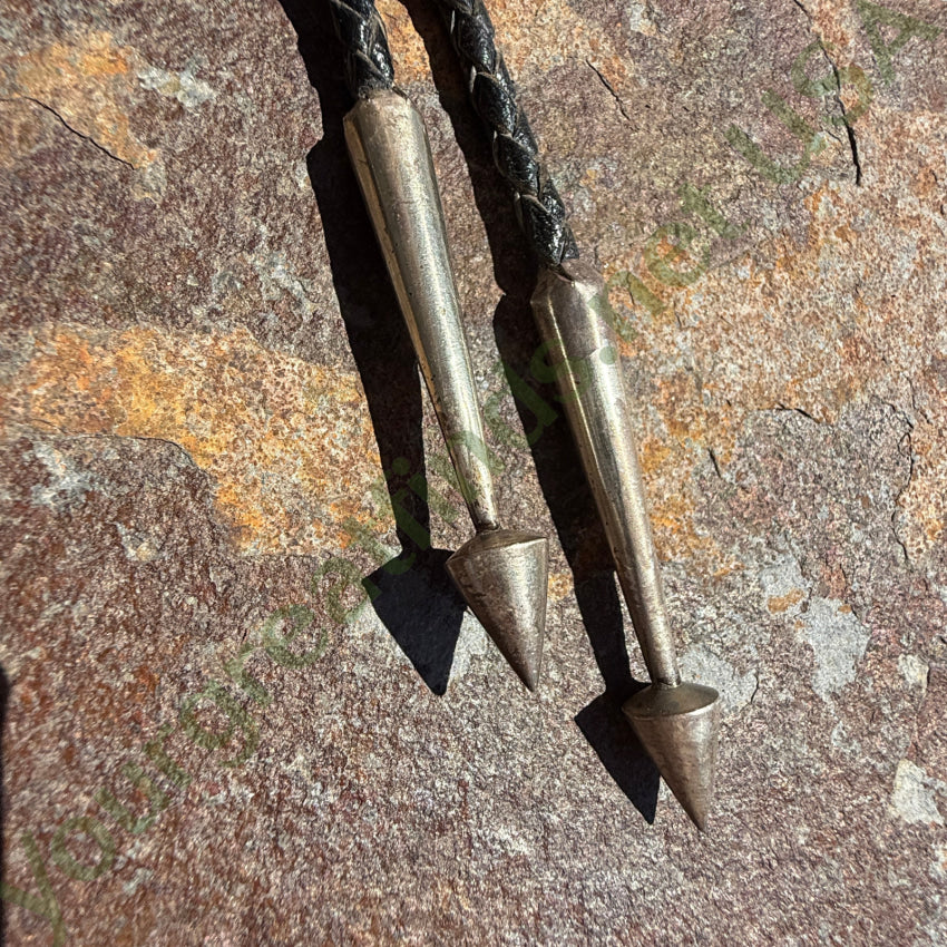 Sterling Silver Navajo Turquoise Concho Bolo Tie bolo tie