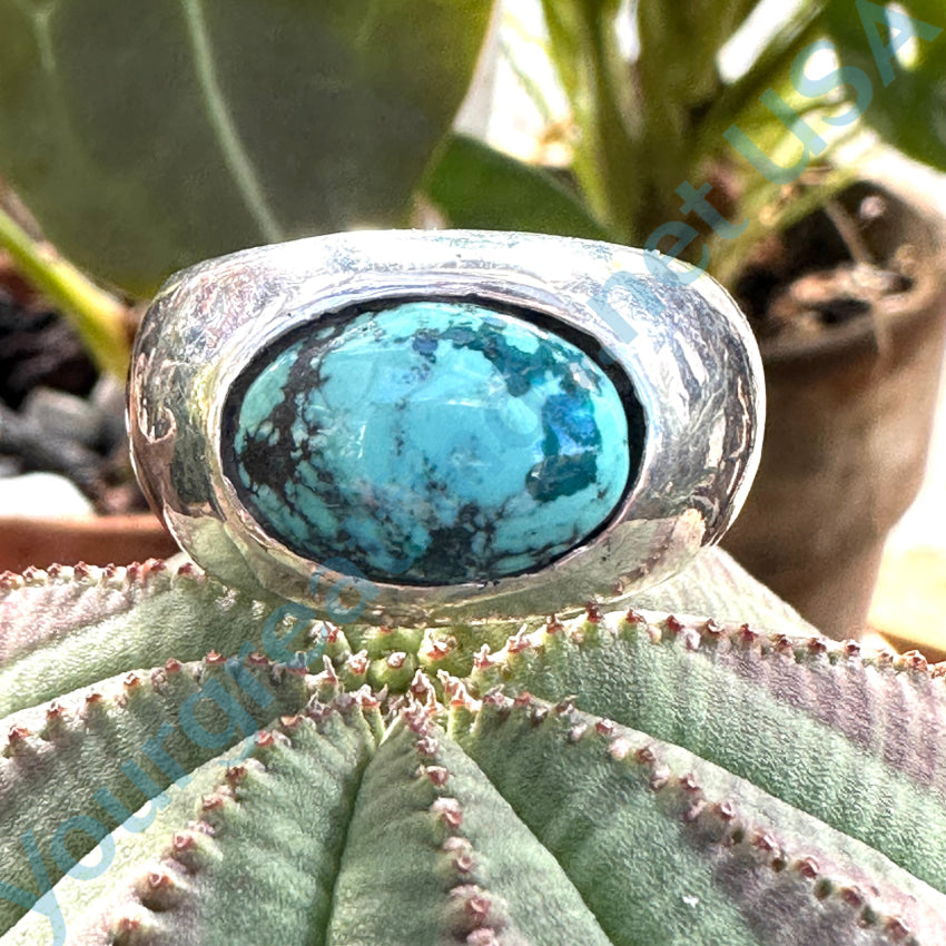 Sterling silver outlet turquoise ring size 11