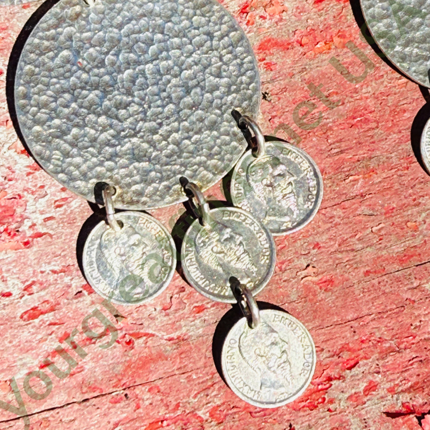 Sterling Silver Shoulder Duster Pierced Post Hoop Earrings LIVE SALE Earrings