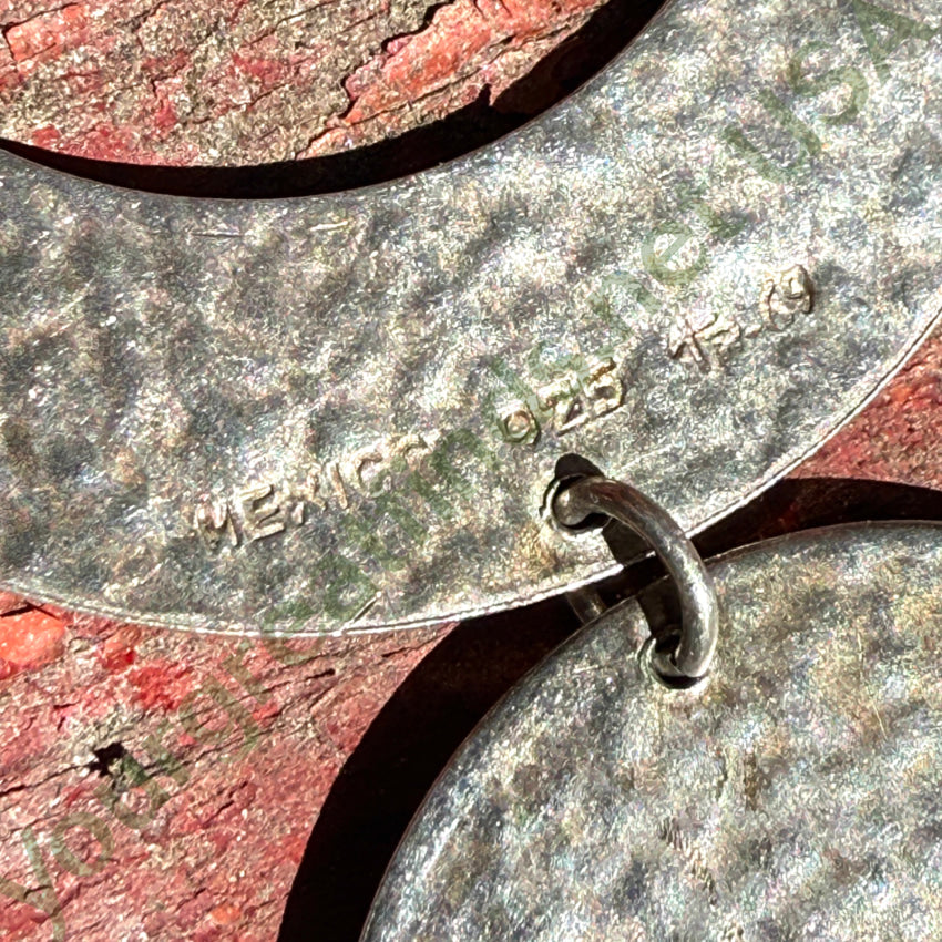 Sterling Silver Shoulder Duster Pierced Post Hoop Earrings LIVE SALE Earrings