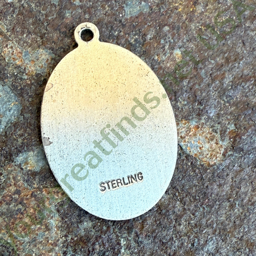 Sterling Silver St. Michael Protective Pendant pendant