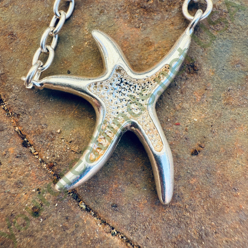 Sterling Silver Starfish Necklace necklace
