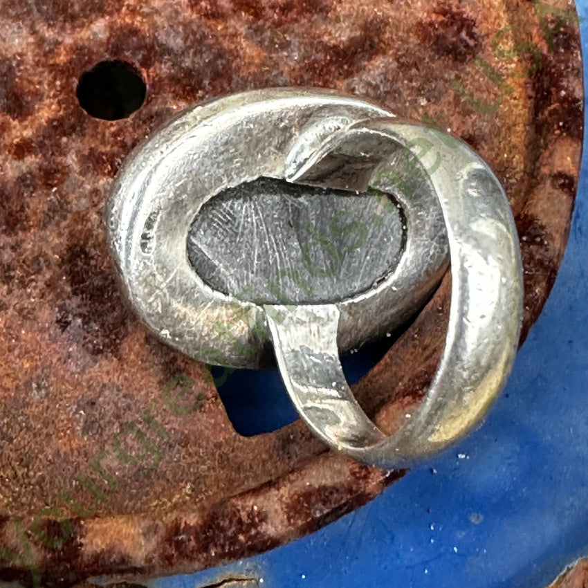 Sterling Silver & Turquoise Ring Size 7