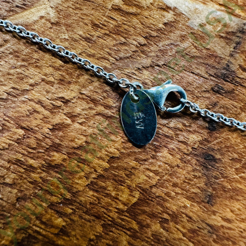 Sterling Silver & White Cubic Zirconia Cross Necklace Apparel Accessories