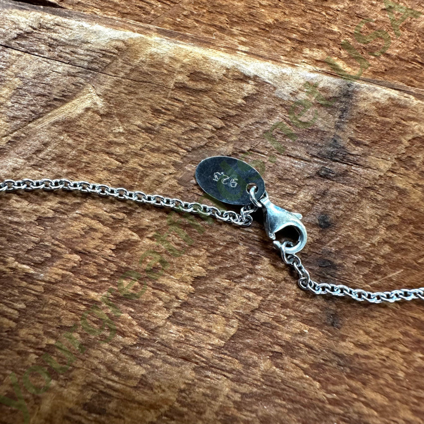 Sterling Silver & White Cubic Zirconia Cross Necklace Apparel Accessories