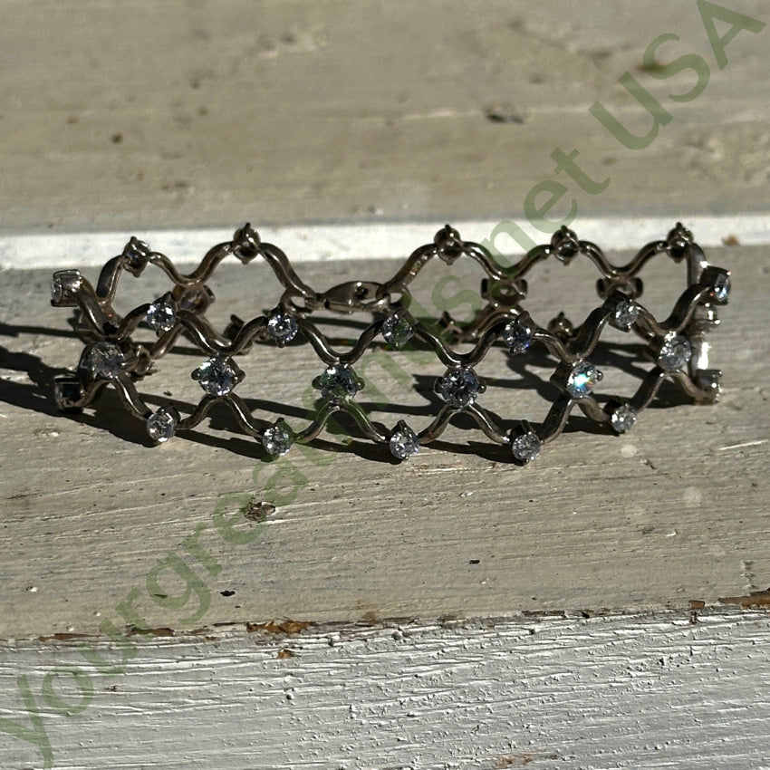 Sterling Silver & White Ubic Zirconia Tennis Bracelet Bracelet