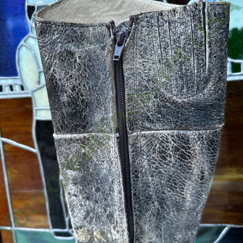 Steven Madden Reins Distressed Leather “Riding” Boots Size 7 Boots