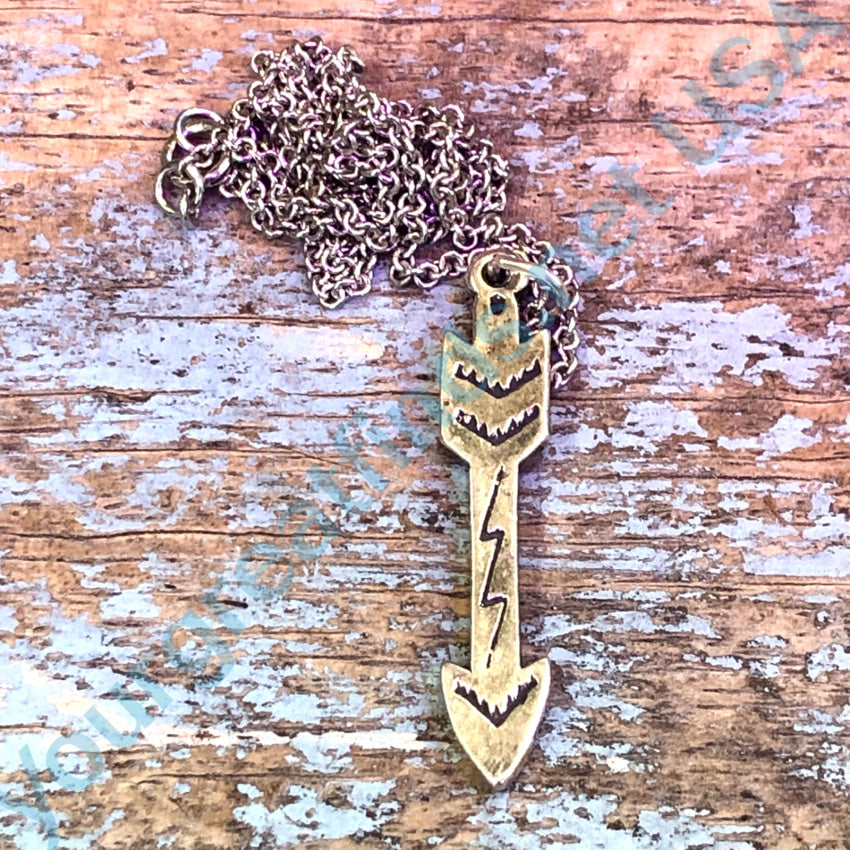 Sun West Silver Co Sterling Arrow Pendant &amp; Chain Necklace
