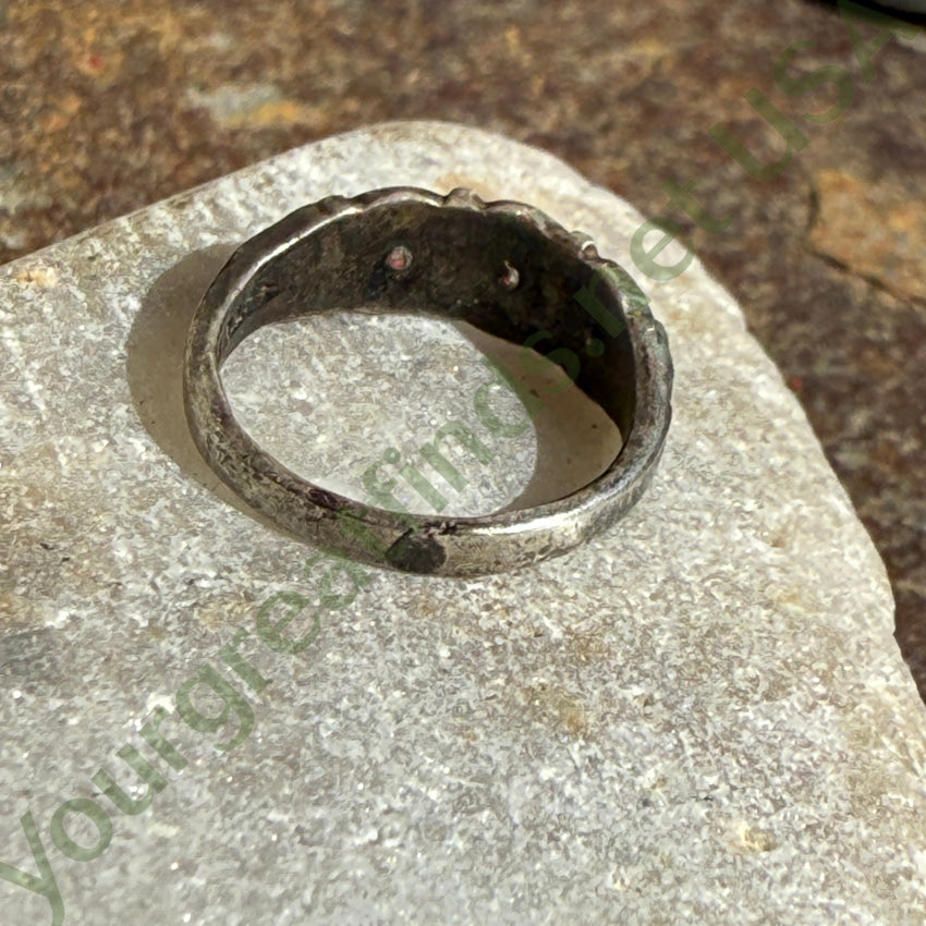 The Tiniest Victorian Sterling Silver Baby Ring ring