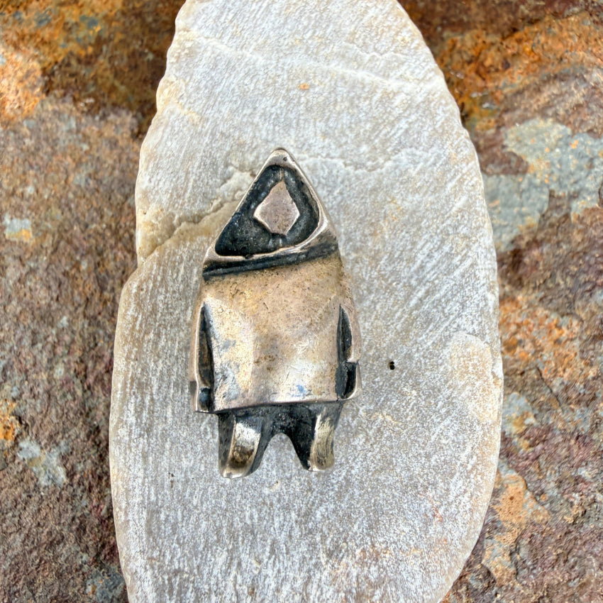 Thulemanden Sterling Silver Pendant Vintage Thule man pendant