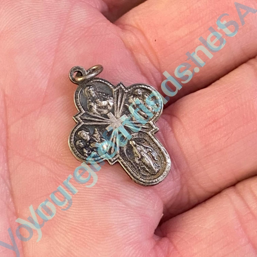 Time Worn Four Way Catholic Cross Pendant Yourgreatfinds