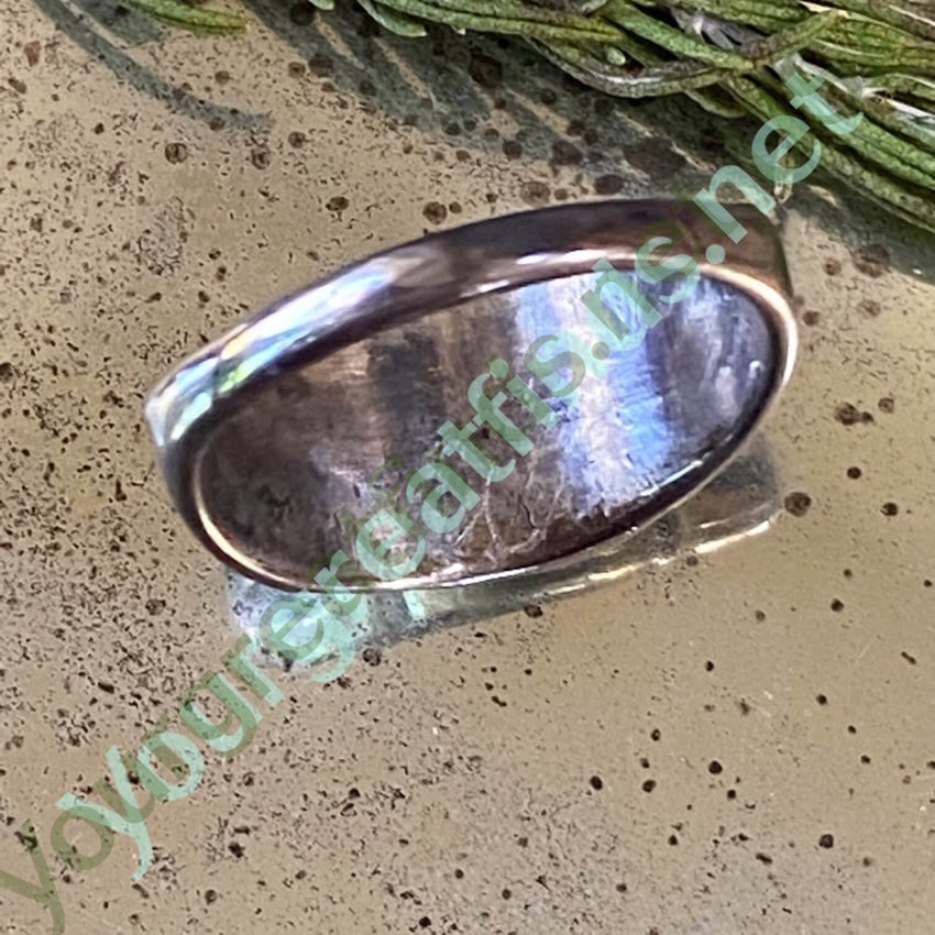 Time Worn Native American Eagle Ring Sterling Silver 11.5 Yourgreatfinds