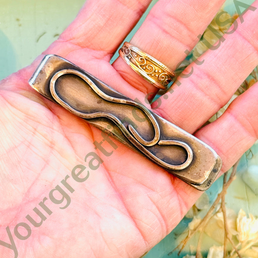 Time Worn Sterling Silver Money Clip money clip