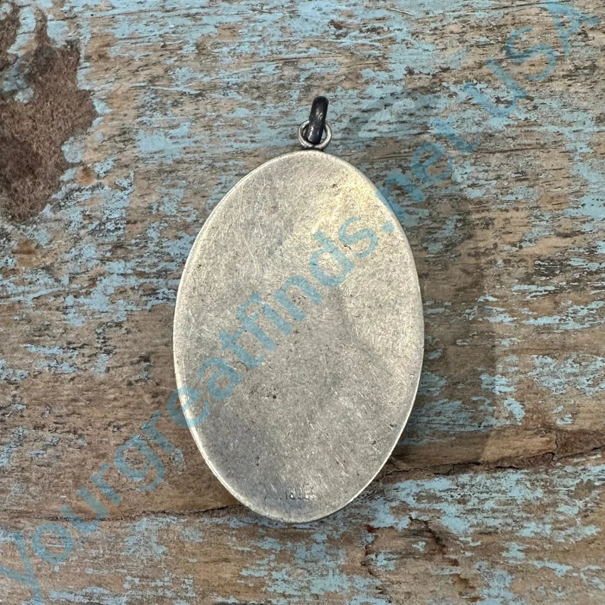 Turquoise Sterling Silver Pendant